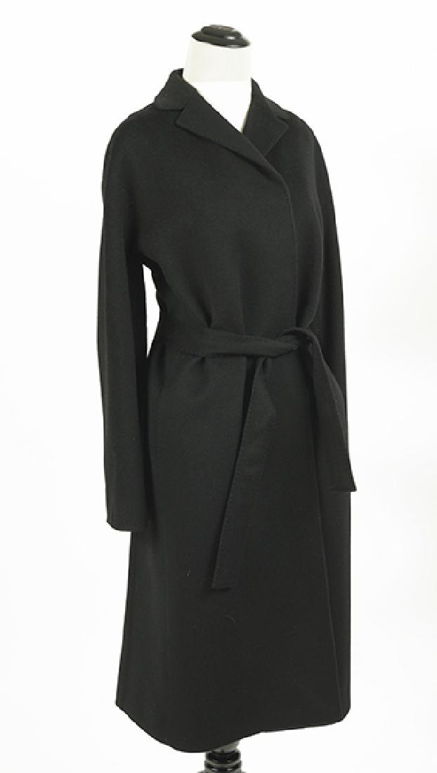 A Marlowe Black Cashmere Coat. (1 of 1)