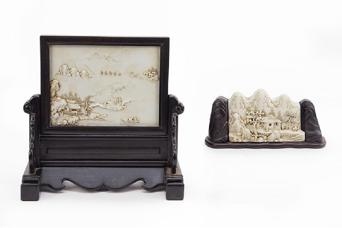 Wang Bing Rong (Chinese, 19th Century) Two Porcelain (1 of 1)
