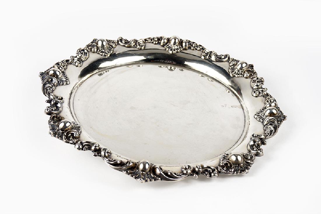 An American Sterling Silver Tray. (1 of 1)
