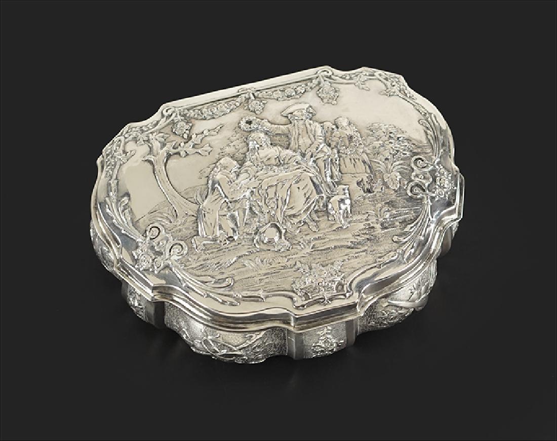 A German .800 Silver Box. (1 of 1)