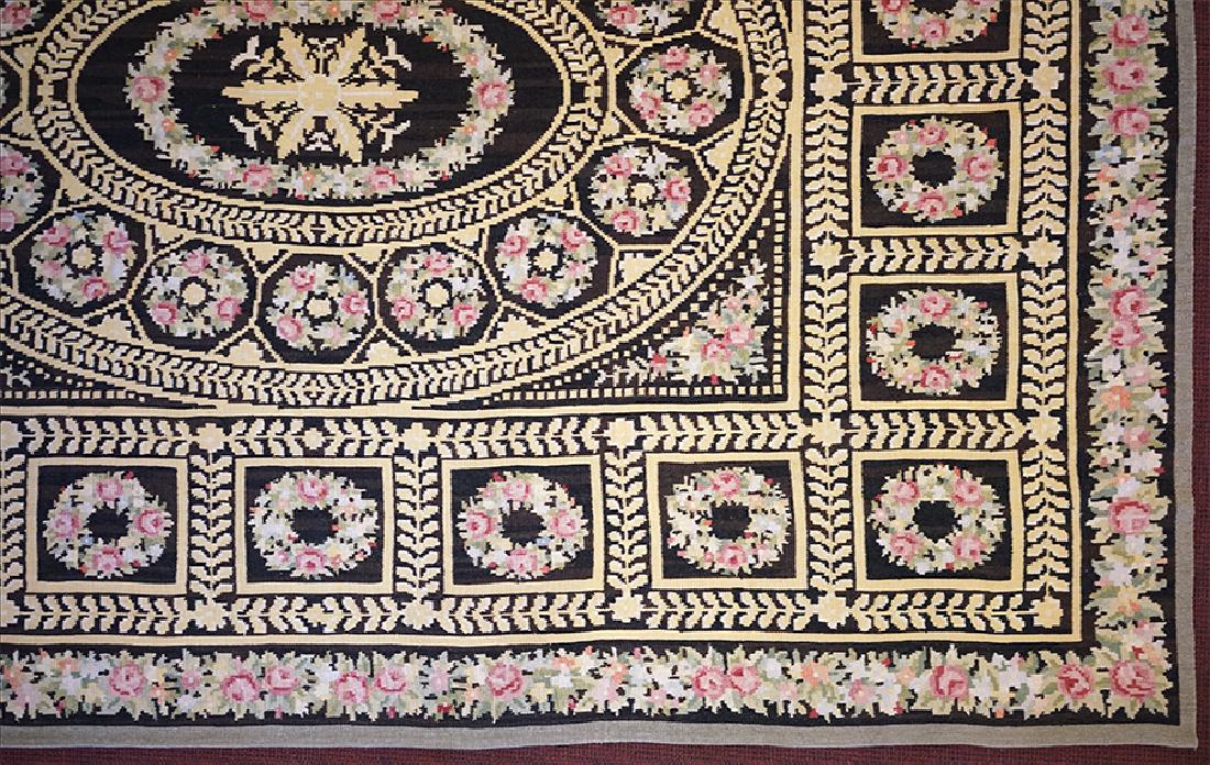 An Aubusson Style Carpet. (1 of 1)