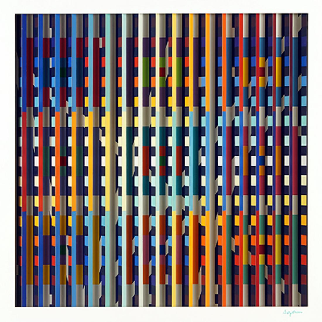 Yaacov Agam (Israeli, B. 1928) Untitled Agamograph. (1 of 9)