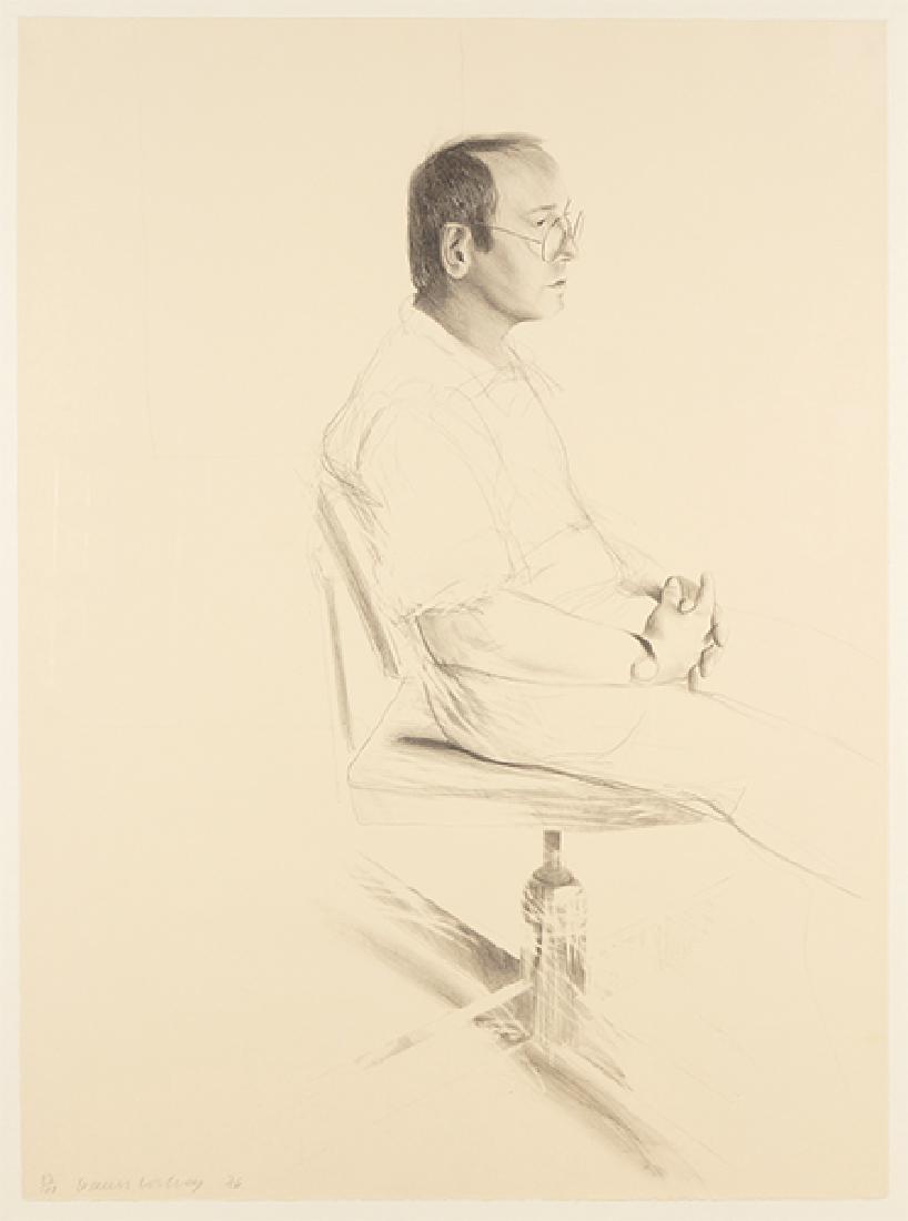 David Hockney (British, B. 1937) Mo McDermott. (1 of 3)