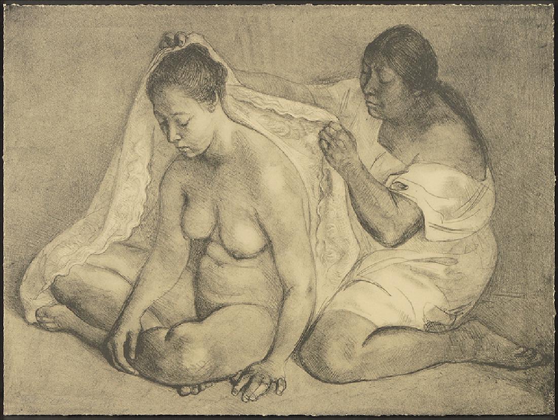 Francisco Zuniga (Costa Rican, 1912-1998) La Novia. (1 of 4)