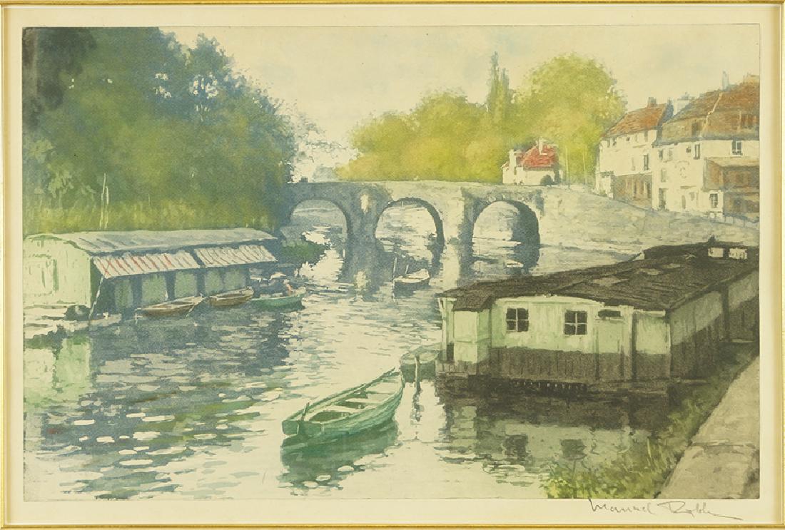 Manuel Robbe (French, 1872-1936) Le Pont de l'Isle (1 of 1)