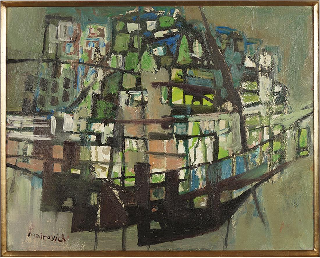 Zvi Mairovich (Israeli, 1911-1974) Abstract. (1 of 1)