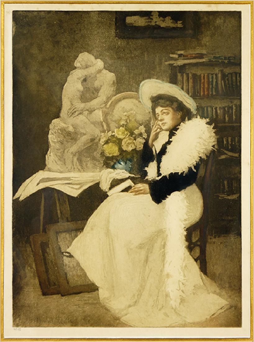 Manuel Robbe (French, 1872-1936) Le Dernier Roman. (1 of 1)