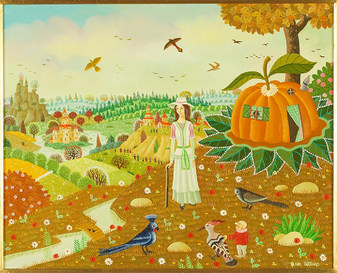 Alain Thomas (French, B. 1942) Alice, Le Lutin et Les (1 of 2)