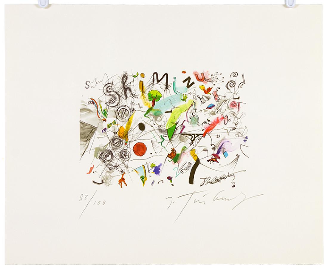 Jean Tinguely (Swiss, 1925-1991) Marginalia-Hommage to (1 of 1)