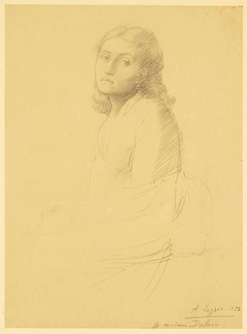 Alphonse Legros (French, 1837-1911) Madame Dalou. (1 of 1)