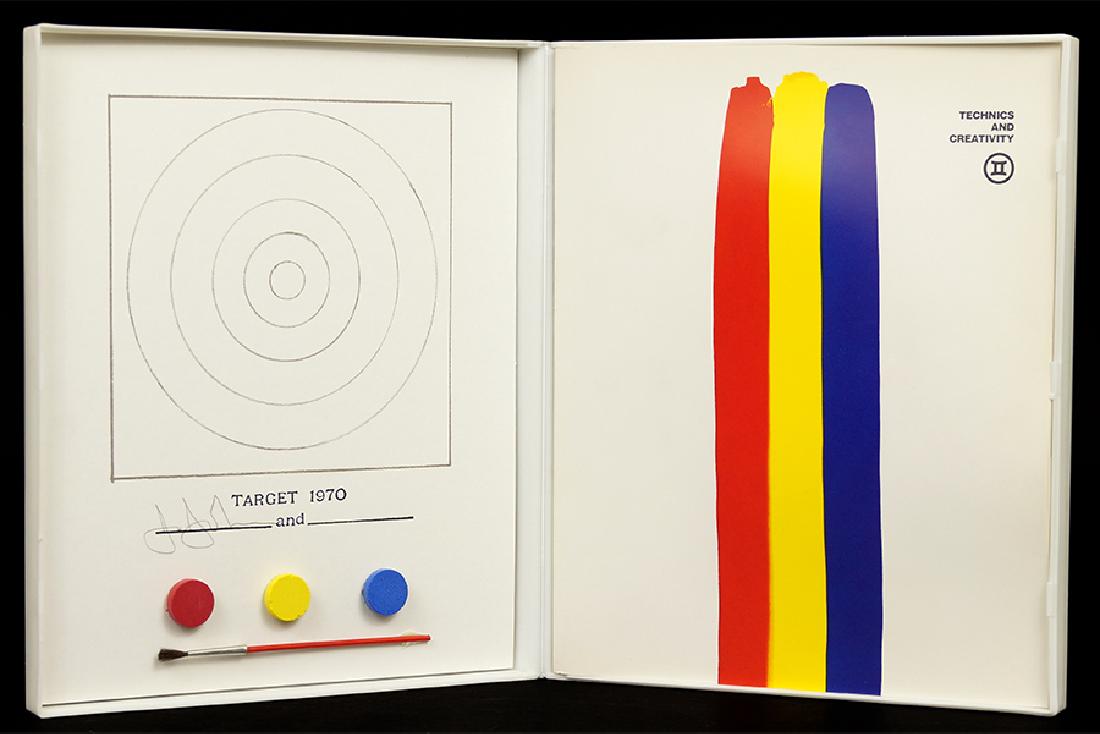 Jasper Johns (American, B. 1930) Target 1970. (1 of 2)