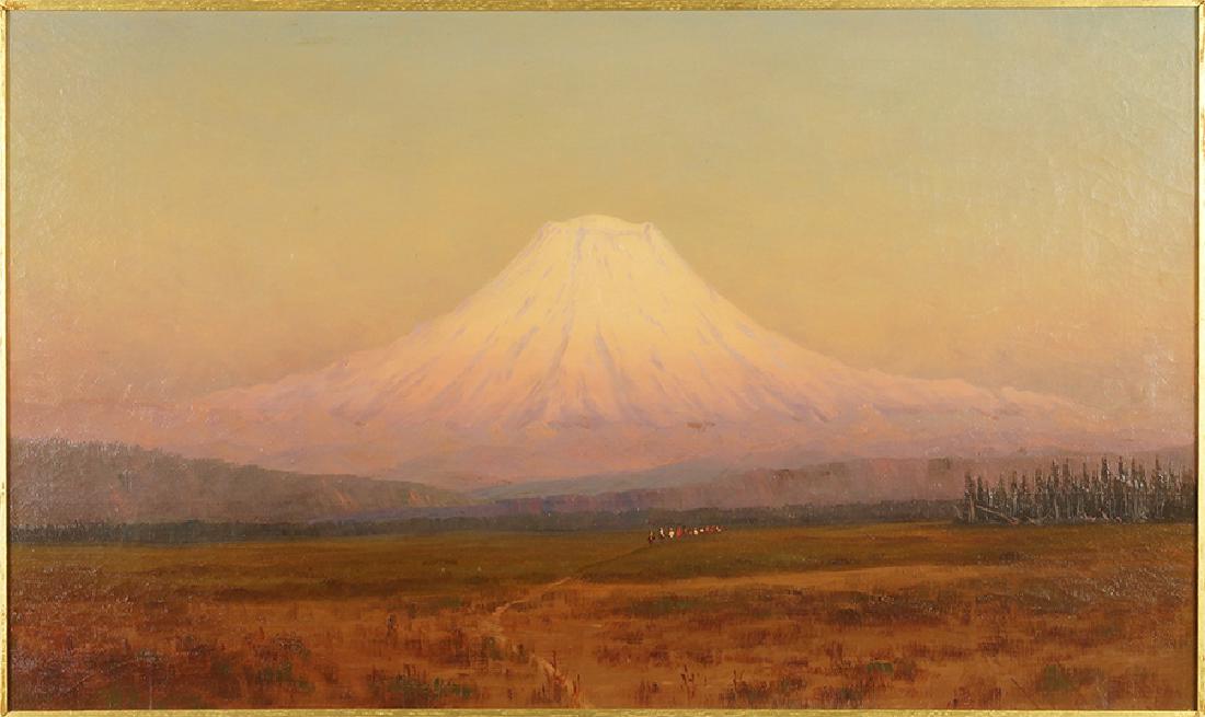 James Everett Stuart (American, 1852-1941) Sunset Mt. (1 of 2)