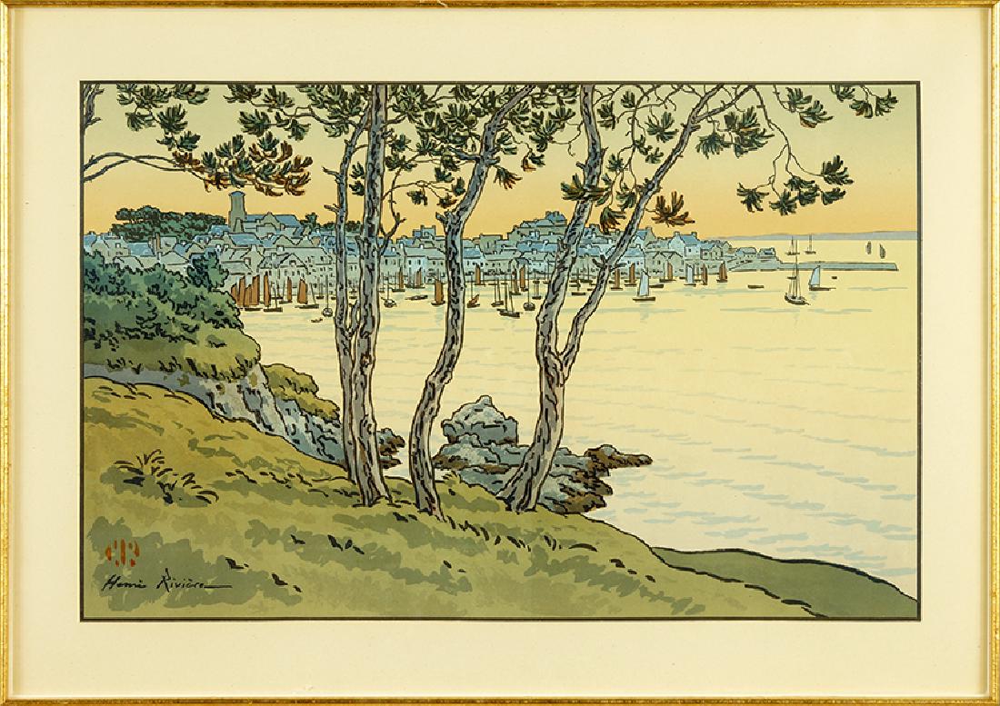 Henri Riviere (French, 1864-1951) Le Port de (1 of 1)