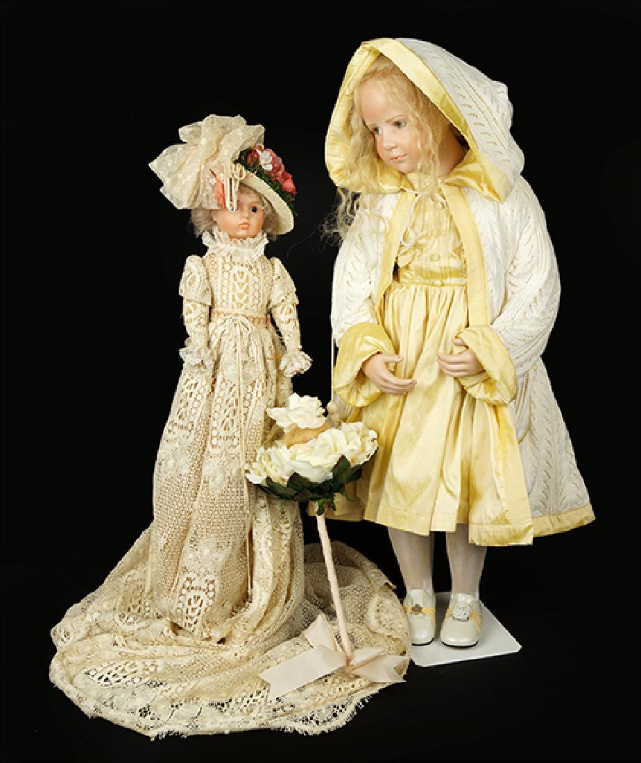 Two Contemporary Dolls. (1 of 1)