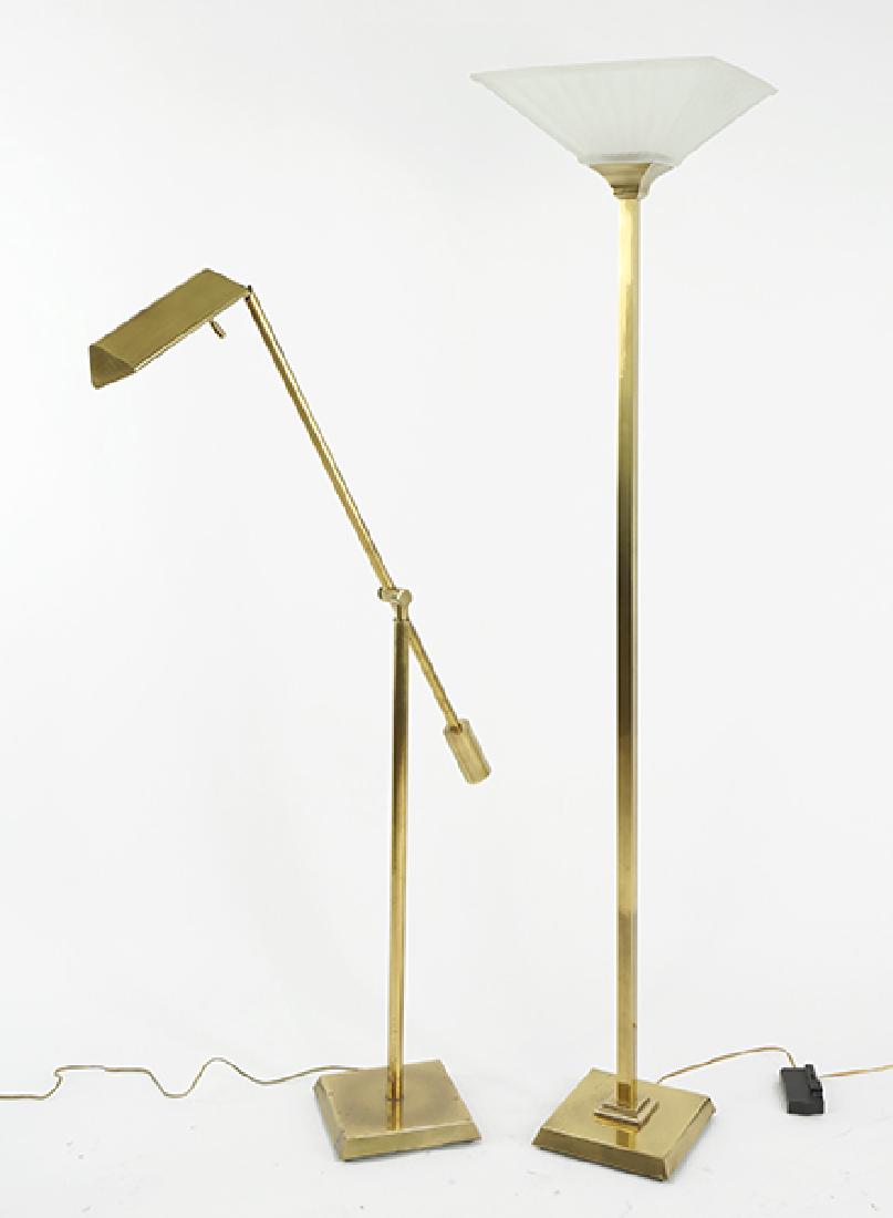 Two Frederick Cooper Brass Lamps. (1 of 1)