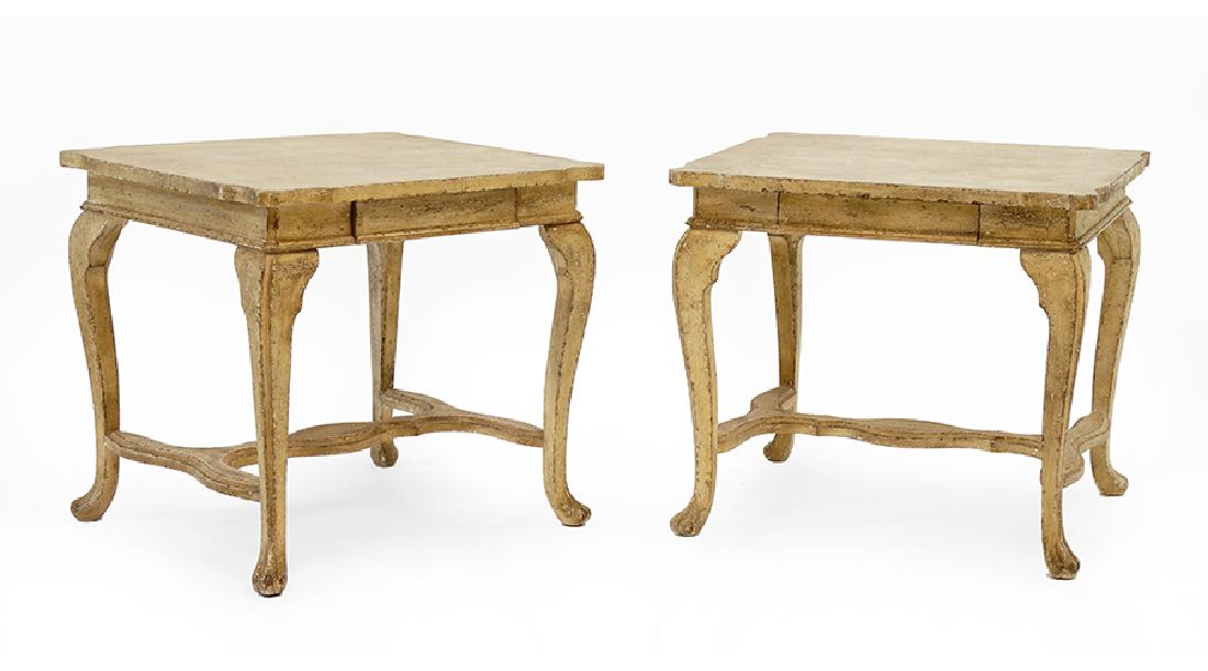 A Pair Of Side Tables. (1 of 1)
