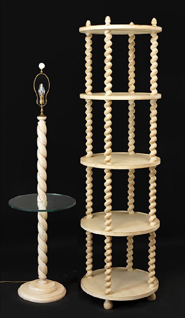 A Lang Levin Lamp Table. (1 of 1)