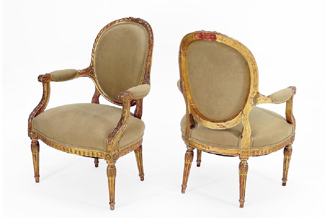 A Pair of French Fauteuils. (1 of 9)