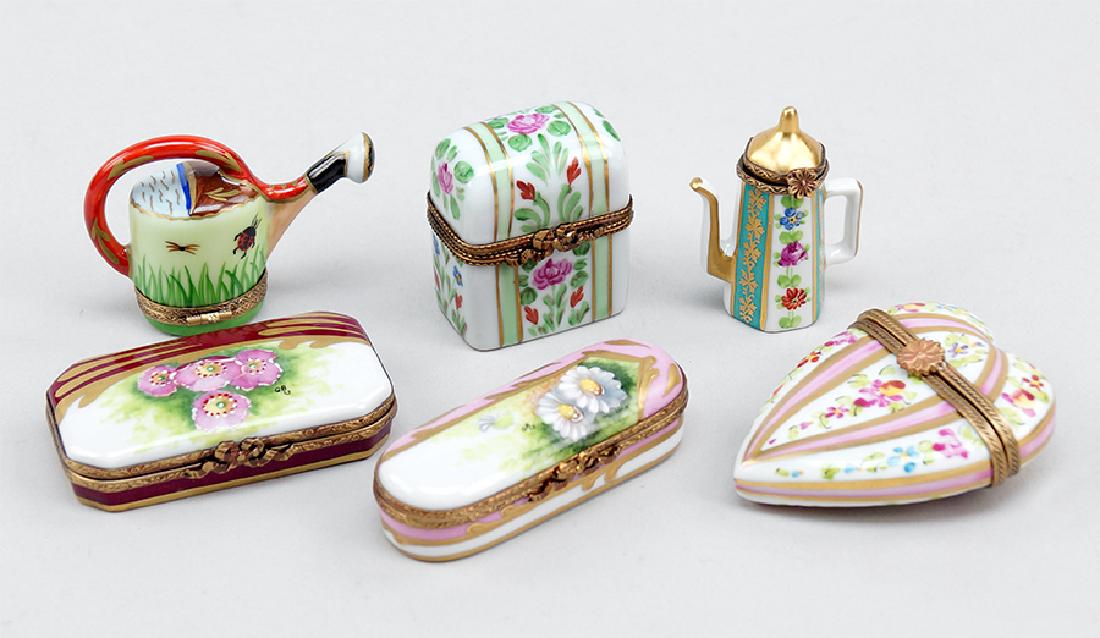 A Collection Of Limoges Boxes. (1 of 1)