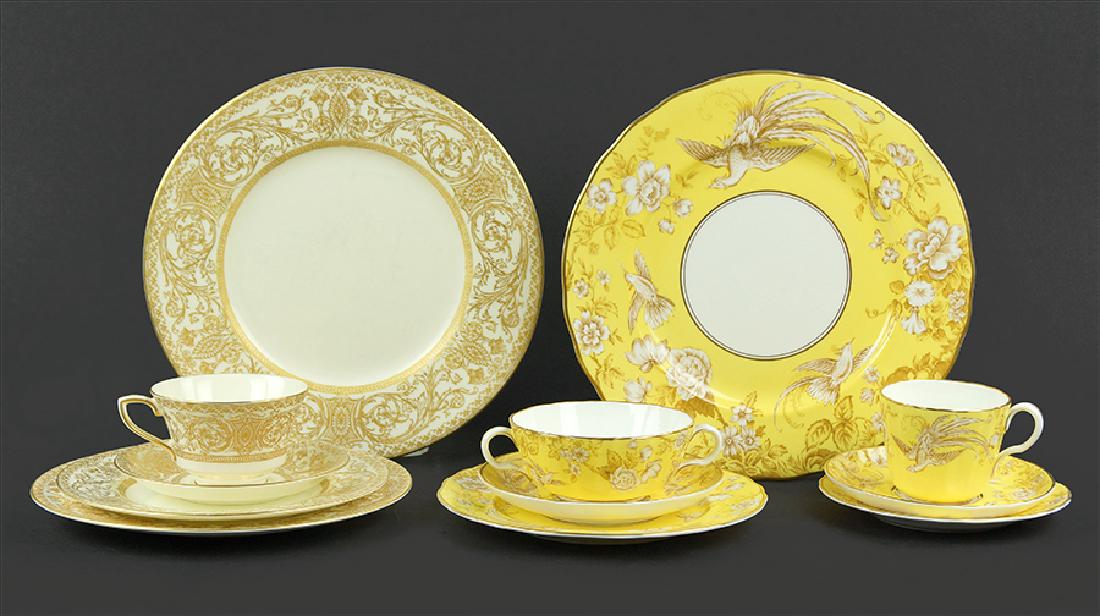 Two Royal Worcester Partial Dinner Services. (1 of 1)