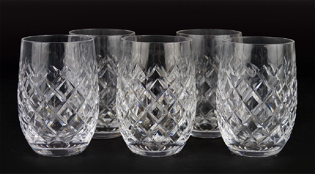 A Set of Twelve Waterford Crystal Tumblers. (1 of 1)