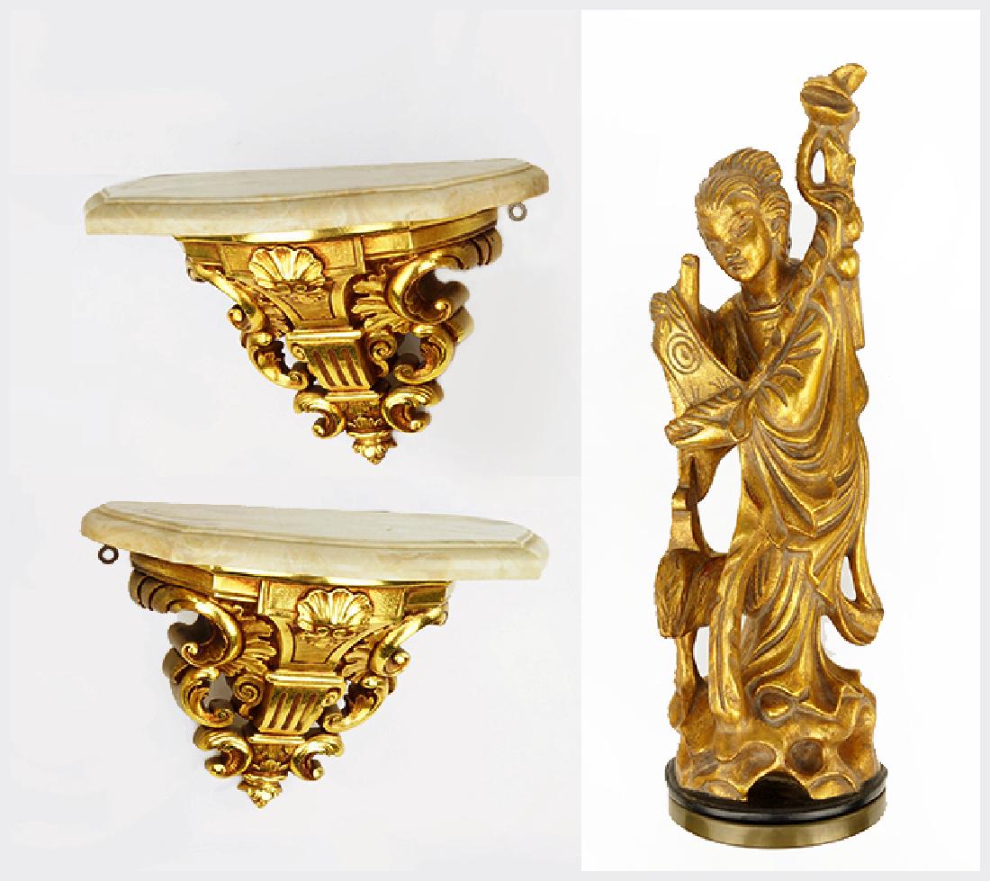 A Contemporary Composite Statue of Guan Yin. (1 of 1)