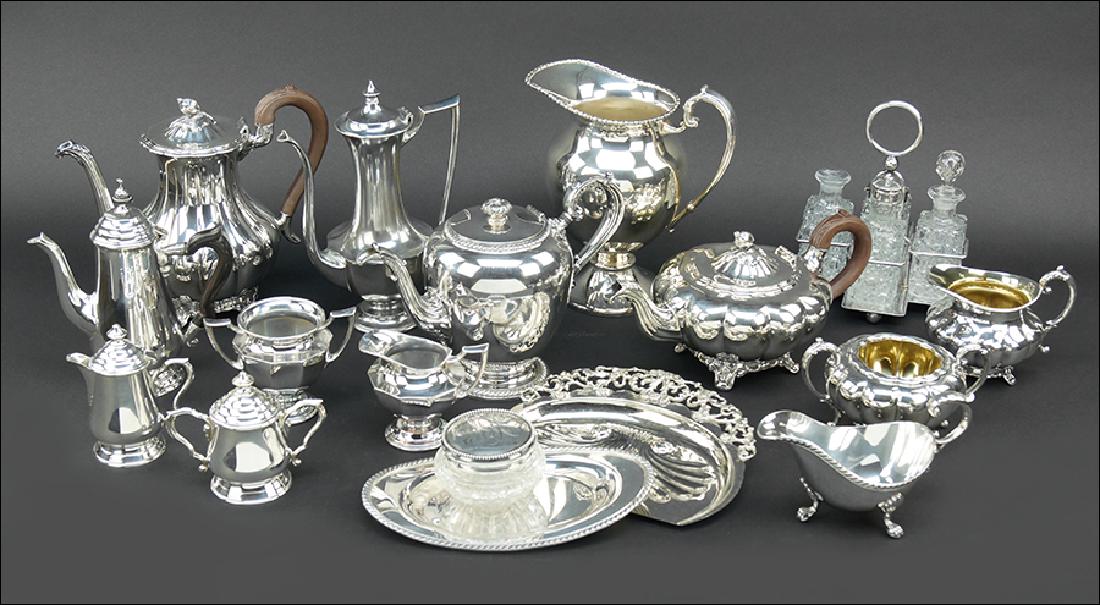 A Collection Of Silverplate Table Articles. (1 of 1)
