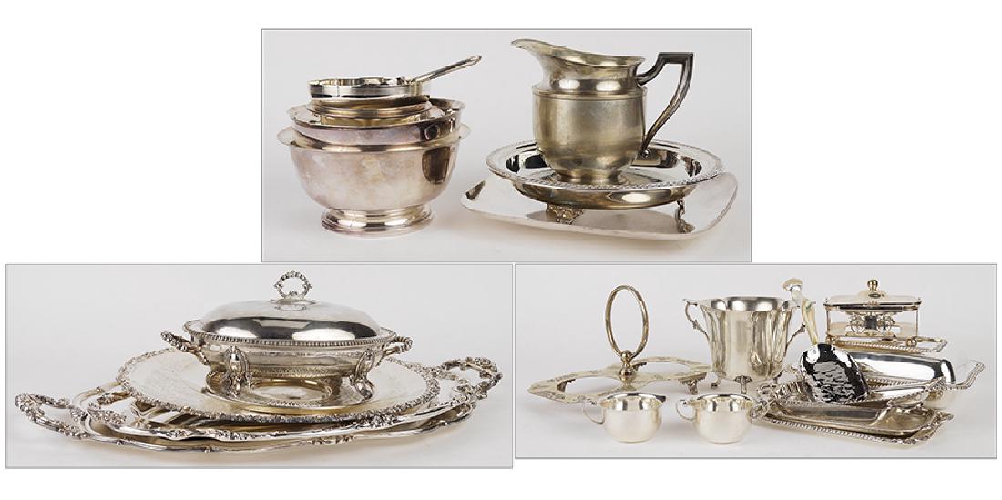 A Randahl Sterling SIlver Creamer And Sugar Bowl. (1 of 1)