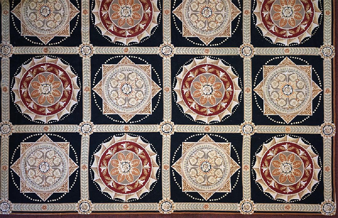 An Aubusson Style Carpet. (1 of 1)