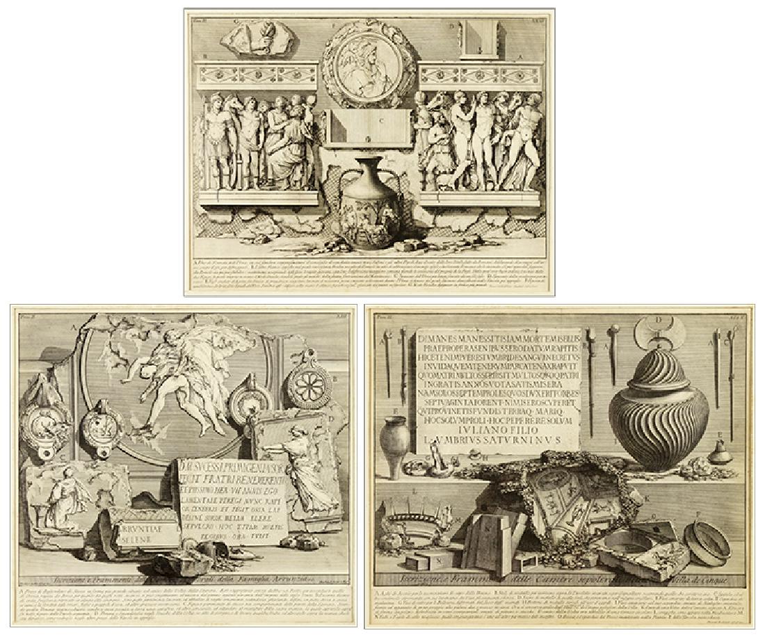 Giovanni Battista Piranesi (Italian, 1720-1778) Reliefs (1 of 3)
