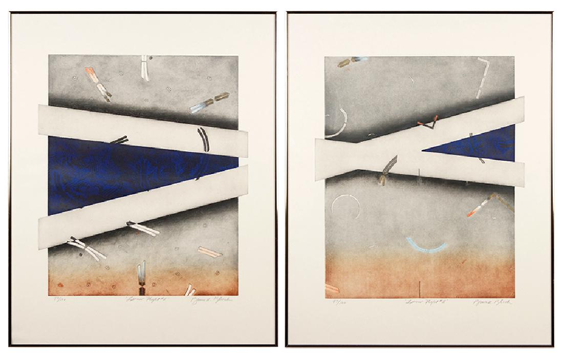 Bruce R. Bleach (American, B. 1950) Linear Flight #1 (1 of 1)