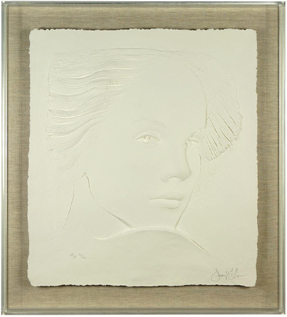 Frank Gallo (American, B. 1933) Head of a Girl. (1 of 4)