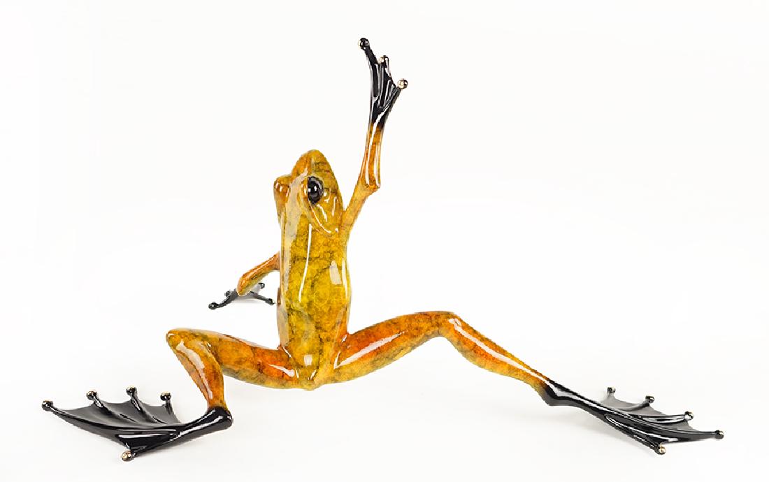 Tim Cotterill (British, 1950) Jumping Frog. (1 of 1)