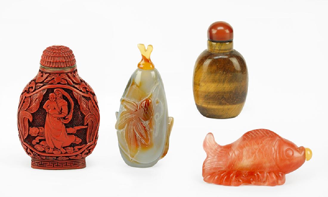 A Collection of Chinese Snuff Bottles. (1 of 12)