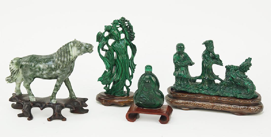 A Malachite Snuff Bottle. (1 of 1)