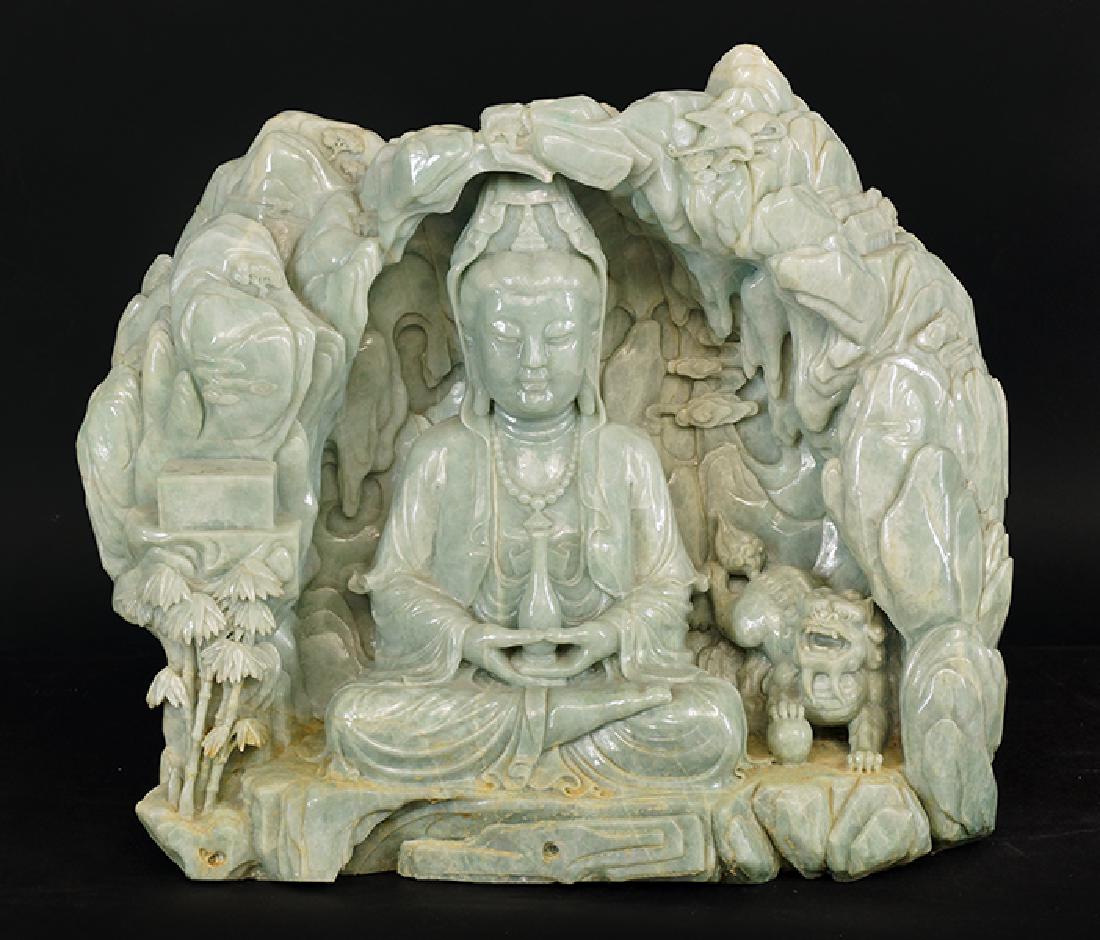 A Carved Stone Deity. (1 of 1)