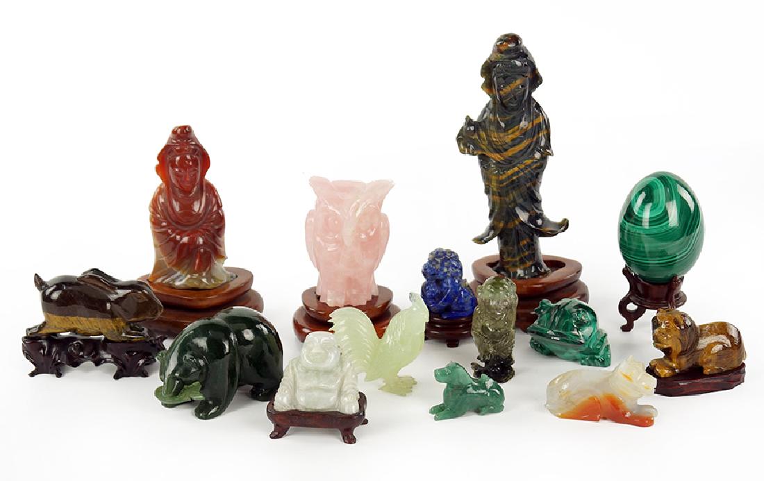 A Collection of Chinese Carvings. (1 of 1)