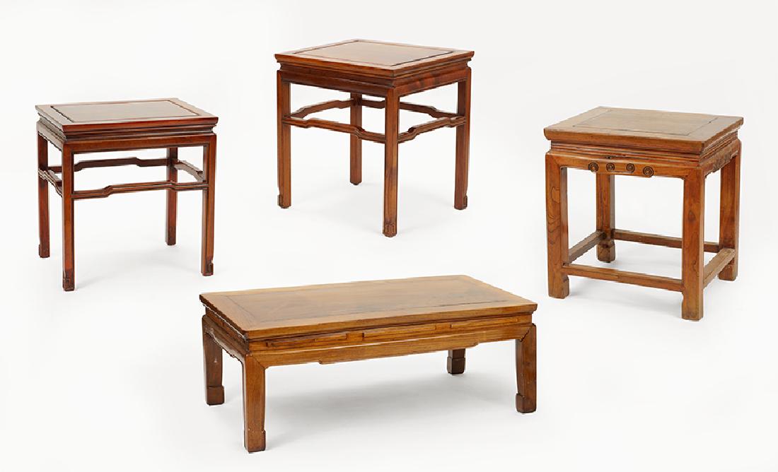 A Pair of Wood Side Tables. (1 of 3)