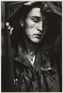 Dave Heath (American, 1931-2016) Untitled.: Dave Heath (American, 1931-2016) Untitled. Gelatin silver print, signed, annotated "from the master printing for A Dialogue With Solitude NYC Sept/Dec 1962. Photograph Korea Ca 1953/64" 10" x 6.75" on