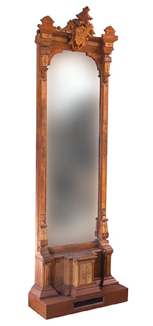 An Eastlake Style Pier Mirror. (1 of 1)