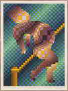 Victor Vasarely (Hungarian, 1906-1997) Harlequin (1 of 1)