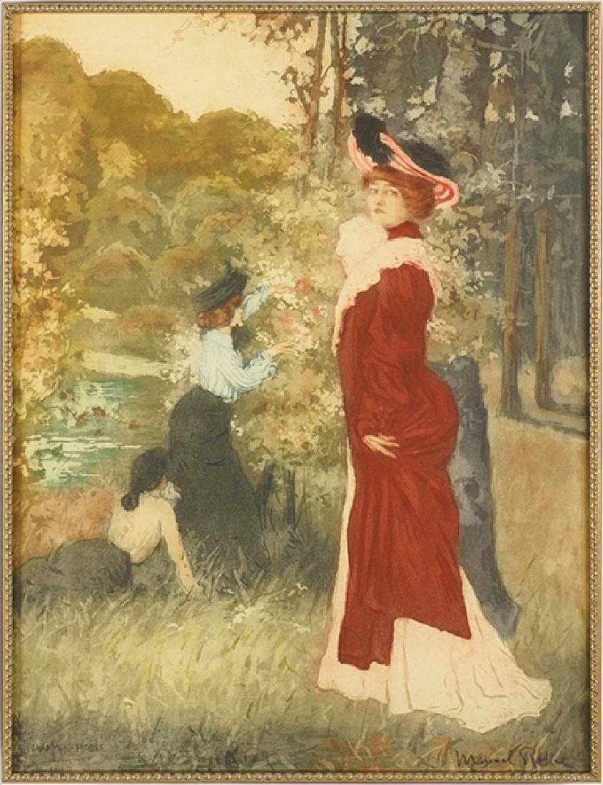 Manuel Robbe (French, 1872-1936) Fleur d'Automne. (1 of 1)