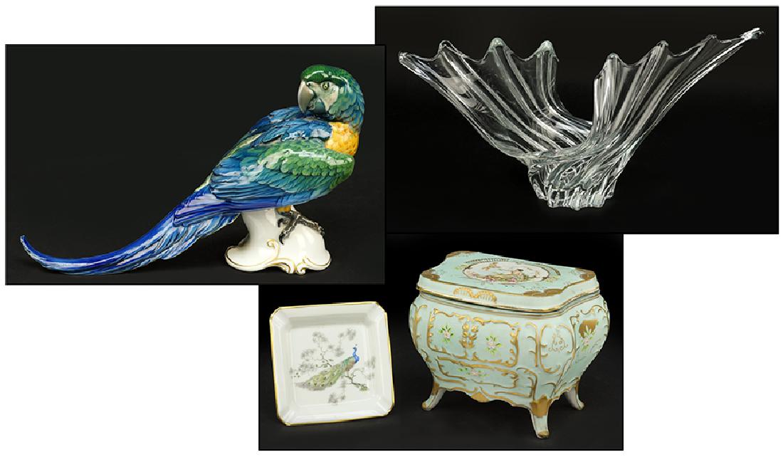 A Theodor Karner for Rosenthal Porcelain Parrot. (1 of 5)