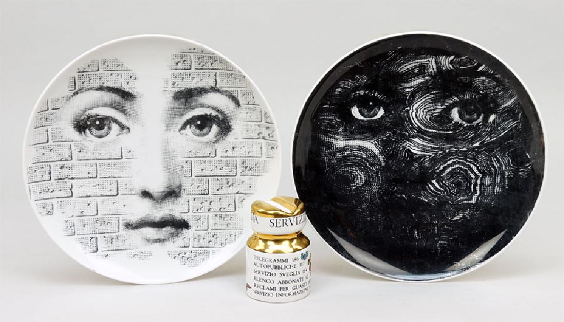 Two Piero Fornasetti 'Tema E Variazioni' Porcelain (1 of 4)
