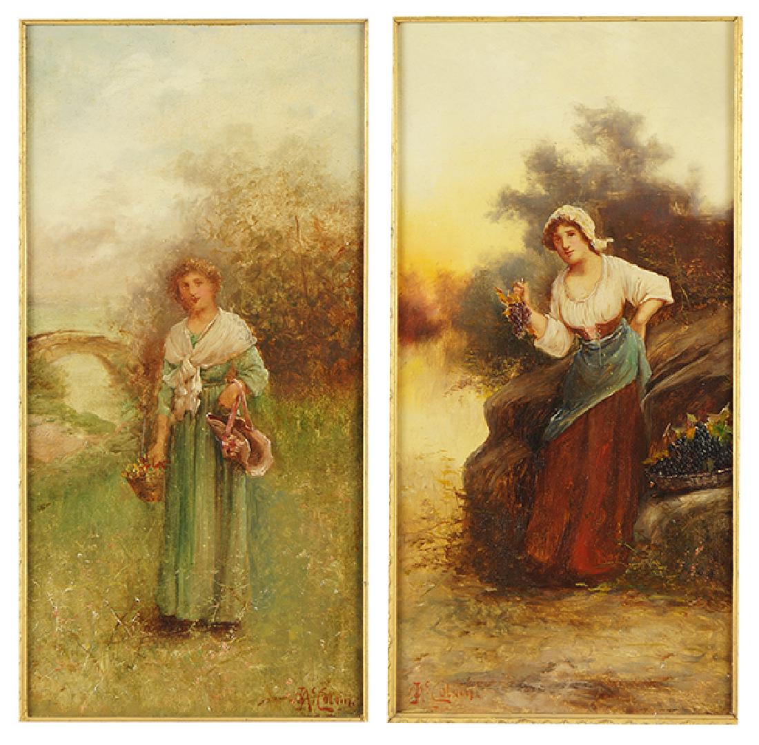 John McColvin (British, 1864-1920) Two Works. (1 of 2)