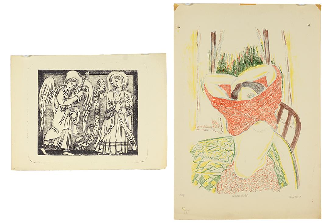 Fritzi Brod (American, 1900-1952) Summer Night. (1 of 3)