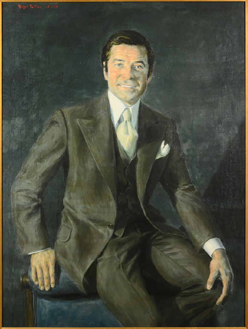 After Roger Robles Portrait of a Man. (1 of 2)