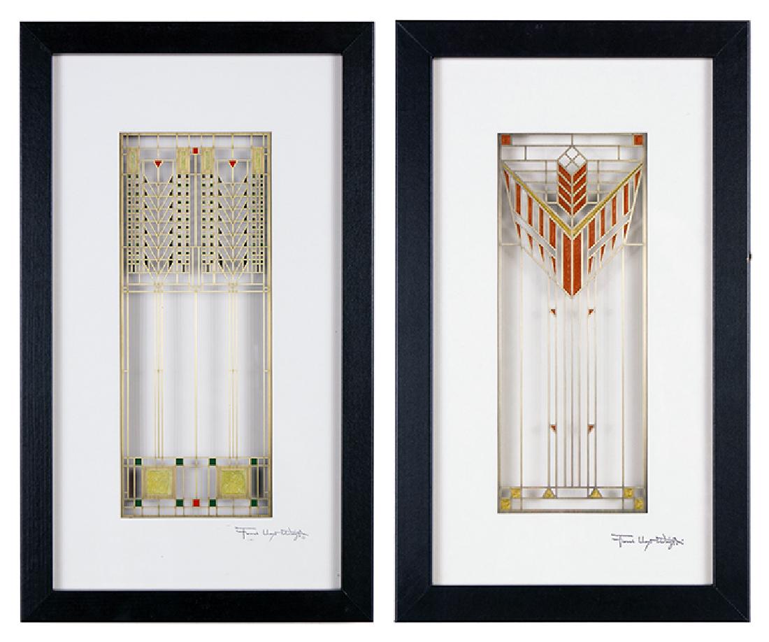 After Frank Lloyd Wright (American, 1867-1959) Two (1 of 2)