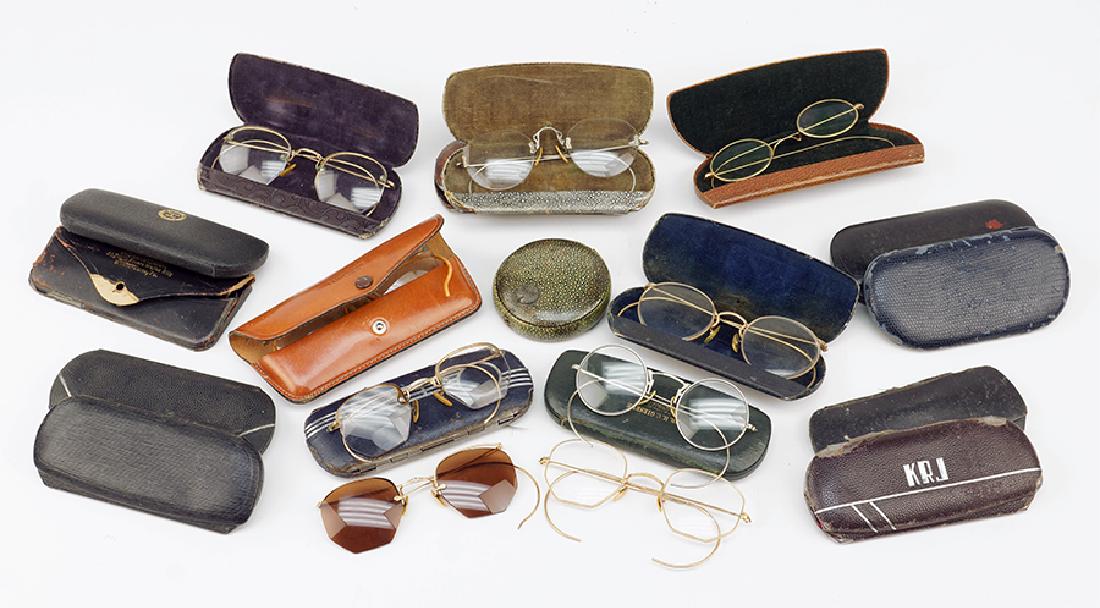 A Collection of Eyeglasses. (1 of 1)