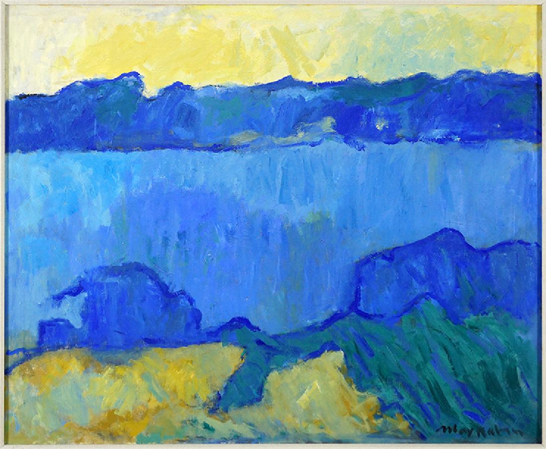 Max Kahn (American, 1903-2005) Quiet Dawn. (1 of 2)